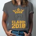 High School King Graduation Shirt Class Of 2018 Seniors Unisex Jersey T-Shirt