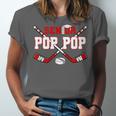 Hockey Senior Pop Pop Graduation Class Of 2026 Kids Unisex Jersey T-Shirt