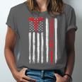 Hospice Aide American Flag Nurses Graduation Medical Unisex Jersey T-Shirt