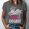 Hotter By One Degree Graduation Unisex Jersey T-Shirt