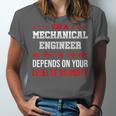I'm A Mechanical Engineer Graduation Mechanical Engineers Unisex Jersey T-Shirt