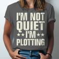 I'm Not Quiet I'm Plotting I Introvert Unisex Jersey T-Shirt I'm Not Quiet I'm Plotting I Introvert Unisex Jersey T-Shirt