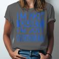 I'm Not Quite I'm Overthinking Introvert Quote Unisex Jersey T-Shirt