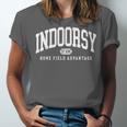 Indoorsy Vintage Varsity Style Introvert Unisex Jersey T-Shirt Indoorsy Vintage Varsity Style Introvert Unisex Jersey T-Shirt