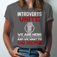 INTP Introverts Unite Anti Social For Men Women Unisex Jersey T-Shirt