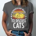 Introvert Cat Kitten Quote For Feline Whisperer Unisex Jersey T-Shirt Introvert Cat Kitten Quote For Feline Whisperer Unisex Jersey T-Shirt