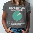 Introvert Introverted Person Awkward Introverts Dog Lover Unisex Jersey T-Shirt