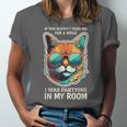 Introvert Joke For Introversion Personality Pity Party Unisex Jersey T-Shirt