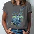 Introvert Music Lover Electric Guitar Rock Unisex Jersey T-Shirt