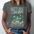 Introvert Nature Lover Introverted Forest Lover & Tree Unisex Jersey T-Shirt