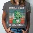 Introvert Selectively Social Anti-Social Shy Unisex Jersey T-Shirt Introvert Selectively Social Anti-Social Shy Unisex Jersey T-Shirt
