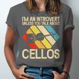 Im An Introvert Unless You Talk About Cellos Unisex Jersey T-Shirt Im An Introvert Unless You Talk About Cellos Unisex Jersey T-Shirt