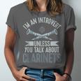 Im An Introvert Unless You Talk About Clarinets Unisex Jersey T-Shirt