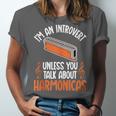 Im An Introvert Unless You Talk About Harmonicas Unisex Jersey T-Shirt Im An Introvert Unless You Talk About Harmonicas Unisex Jersey T-Shirt