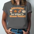 Introverted But Willing To Discuss Football Fall Unisex Jersey T-Shirt
