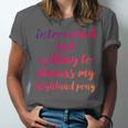 Introverted Willing To Discuss Highland Pony Introvert Unisex Jersey T-Shirt Introverted Willing To Discuss Highland Pony Introvert Unisex Jersey T-Shirt