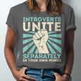 Introverts Unite Separately Introverted Antisocial Unisex Jersey T-Shirt
