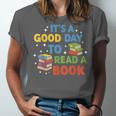 It's a Good Day To Read A Book Lovers Men Women Kids Unisex Jersey T-Shirt