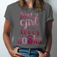 JUST A GIRL WHO LOVES BOOKS LIBRARIAN BOOK LOVERS BOOKWORM Unisex Jersey T-Shirt