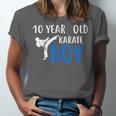 Karate Boy 10 Year Old Kids Shirt Graduation Unisex Jersey T-Shirt