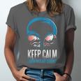 Keep Calm Earthlings Are Strange Alien Introvert Unisex Jersey T-Shirt