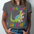 Kids 2nd Grade Graduate Dinosaur Trex 2nd Grade Graduation Unisex Jersey T-Shirt