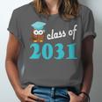 Kids Class Of 2031 Graduation Year T-Shirt Back To School Unisex Jersey T-Shirt
