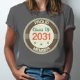 Kids Class Of 2031 Shirt Back To School Future Graduation Unisex Jersey T-Shirt
