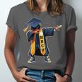 Kids HBCU Boys Grad Dabbing Graduation Unisex Jersey T-Shirt