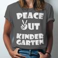 Kids Peace Out Kindergarten For Graduation Unisex Jersey T-Shirt