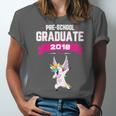 Kids Preschool Graduate 2018 Unicorn Dab Graduation Pre-K TShirt Unisex Jersey T-Shirt