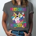 Kids Preschool Graduate Unicorn Nailed It Preschool Graduation Unisex Jersey T-Shirt