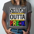 Kids Straight Outta Pre-K Graduation Unisex Jersey T-Shirt