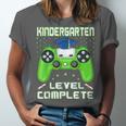 Kindergarten Graduation Level Complete Gamer Class 2024 Kids Unisex Jersey T-Shirt