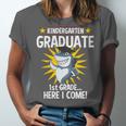 Kindergarten Graduation Shirts 2019 Shark Grad Toddler Unisex Jersey T-Shirt