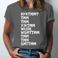 Do You Know The Muffin Man DYKTMM Nostalgia Quote Unisex Jersey T-Shirt
