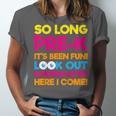 Last Day Pre-K Kindergarten Here I Come Graduation T-Shirt Unisex Jersey T-Shirt