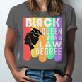 Law School Graduation Queen New Lawyer Attorney Grad Unisex Jersey T-Shirt