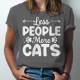 Less People More Cats Introvert's Dream Tee Unisex Jersey T-Shirt Less People More Cats Introvert's Dream Tee Unisex Jersey T-Shirt
