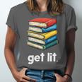 Get Lit With Books Unisex Jersey T-Shirt