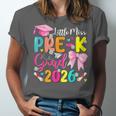 Little Miss Pre-K Grad 2026 Preschool Graduation Kids Girls Unisex Jersey T-Shirt