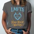 LMFT Graduation Licensed Marriage And Family Therapist LMFT Unisex Jersey T-Shirt