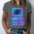Lofi Reverie Analog Dreams Pixel 90s Desktop VHS Nostalgia Unisex Jersey T-Shirt