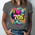 I Love The 70s Retro Cassette Roller Vinyl Nostalgia Vibes Unisex Jersey T-Shirt I Love The 70s Retro Cassette Roller Vinyl Nostalgia Vibes Unisex Jersey T-Shirt