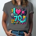 I Love The 70s Vintage Cassette Roller Vinyl Nostalgia 70s Unisex Jersey T-Shirt