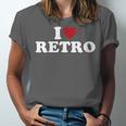 I Love Retro Vintage 80s 90s Nostalgia Unisex Jersey T-Shirt I Love Retro Vintage 80s 90s Nostalgia Unisex Jersey T-Shirt