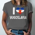 I Love Yugoslavia Proud Yugoslav Nostalgia Saying Unisex Jersey T-Shirt I Love Yugoslavia Proud Yugoslav Nostalgia Saying Unisex Jersey T-Shirt