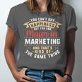 Marketing Major Student Shirt Graduation College Unisex Jersey T-Shirt