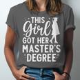 Masters Degree Art For Women Girls Masters Degree Graduation Unisex Jersey T-Shirt