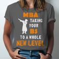 Masters Degree Graduation Shirt For MBA Grad Student Unisex Jersey T-Shirt